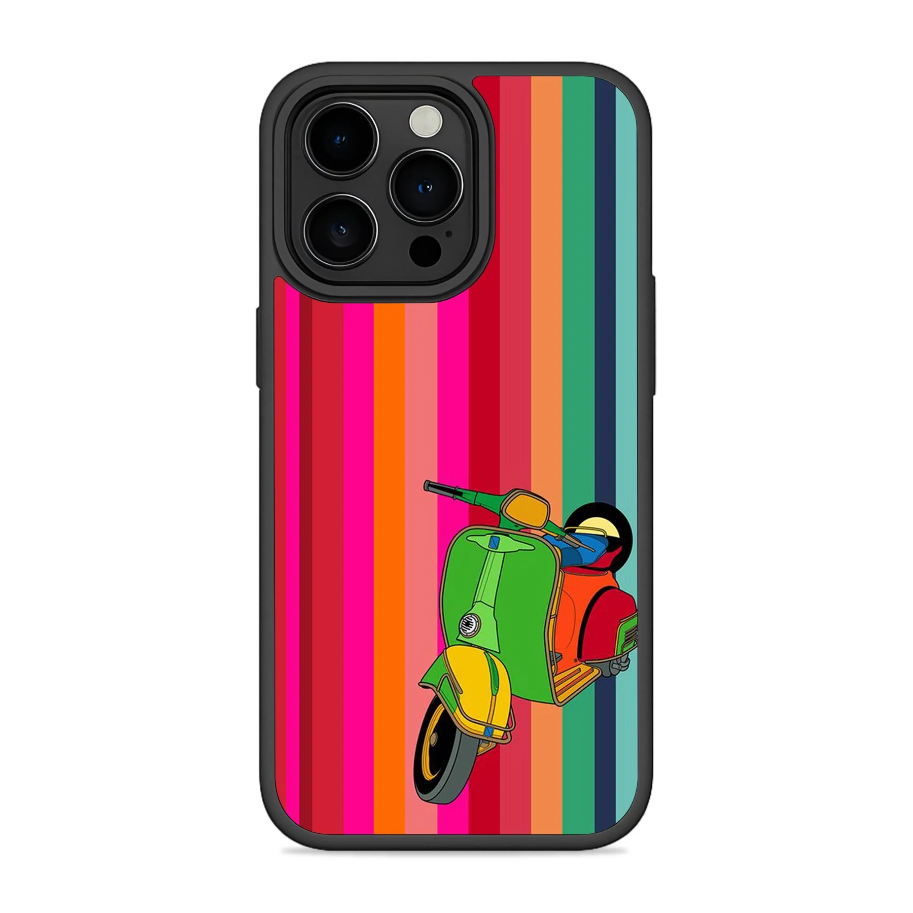 Retro Scooter Mobile Bumper Cover