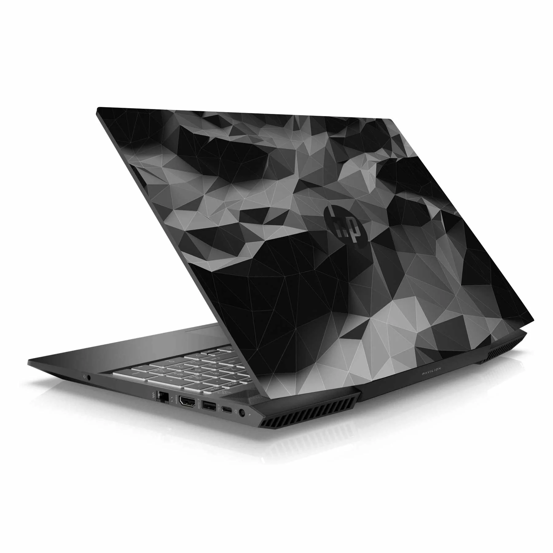 Black Prism HP Pavilion Gaming 15 EC Series Laptop Skin