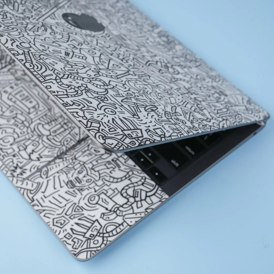 Robotic Doodle Laptop Skins