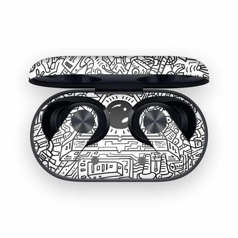 Robotic Doodle OnePlus Nord Buds 2/2R Skin