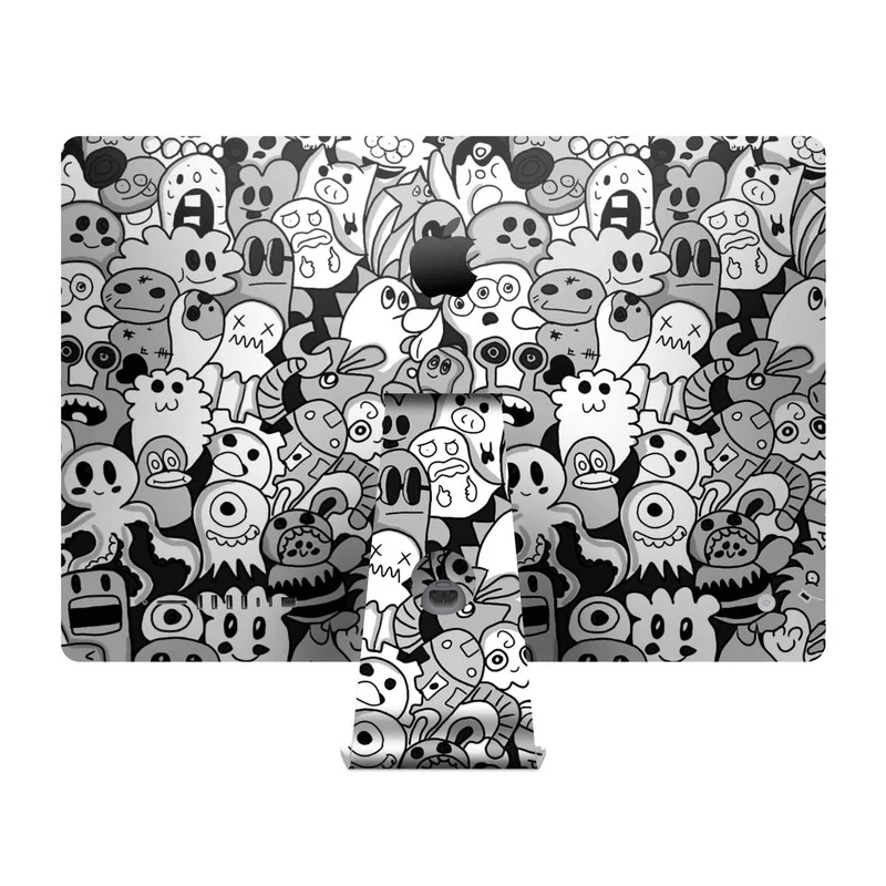 Robotic Ghost 1 Skin For Apple iMac - Image 2
