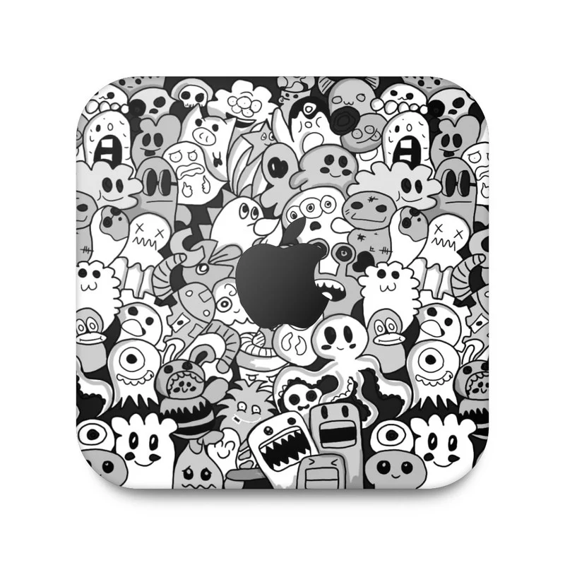 Robotic Ghost 1 Skin For Apple Mac Mini