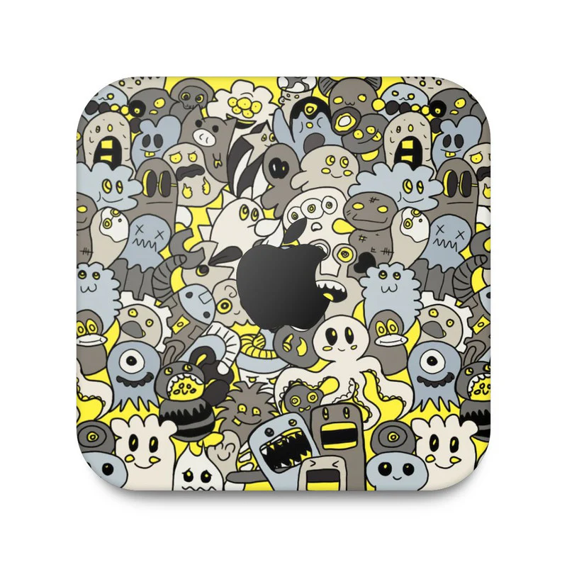 Robotic Ghost 2 Skin For Apple Mac Mini
