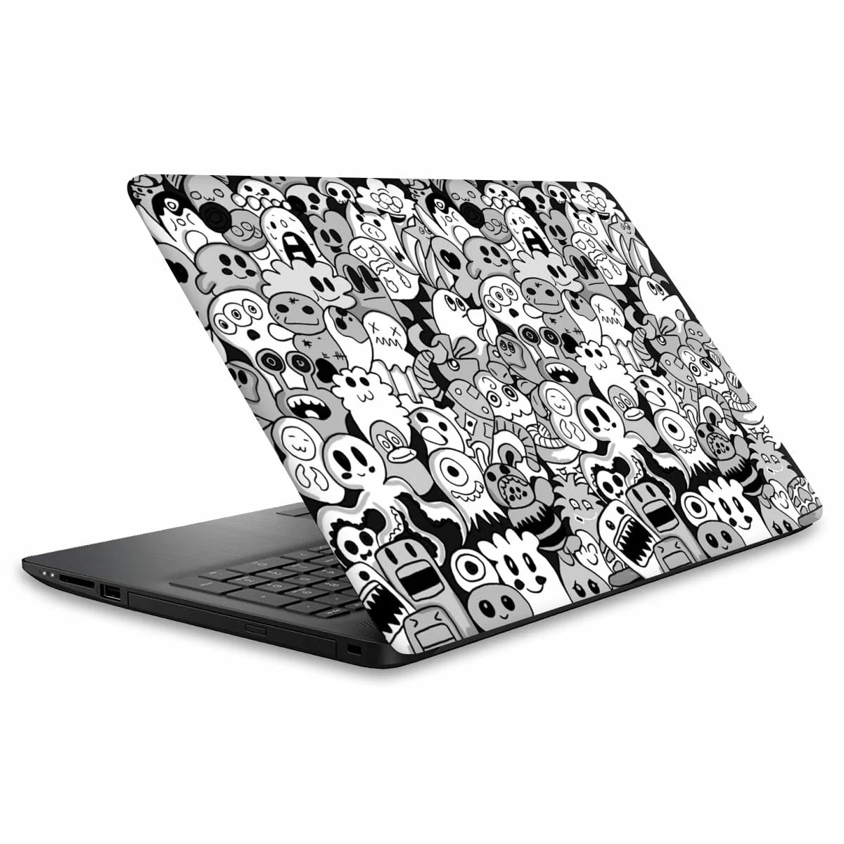Robotic Ghost Laptop Skins