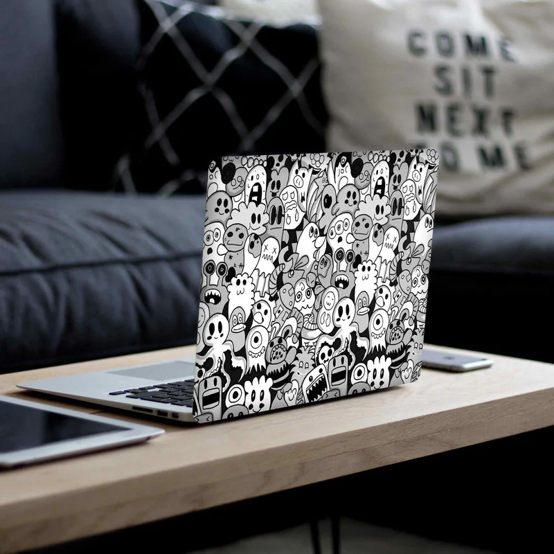 Robotic Ghost Laptop Skins - Image 4