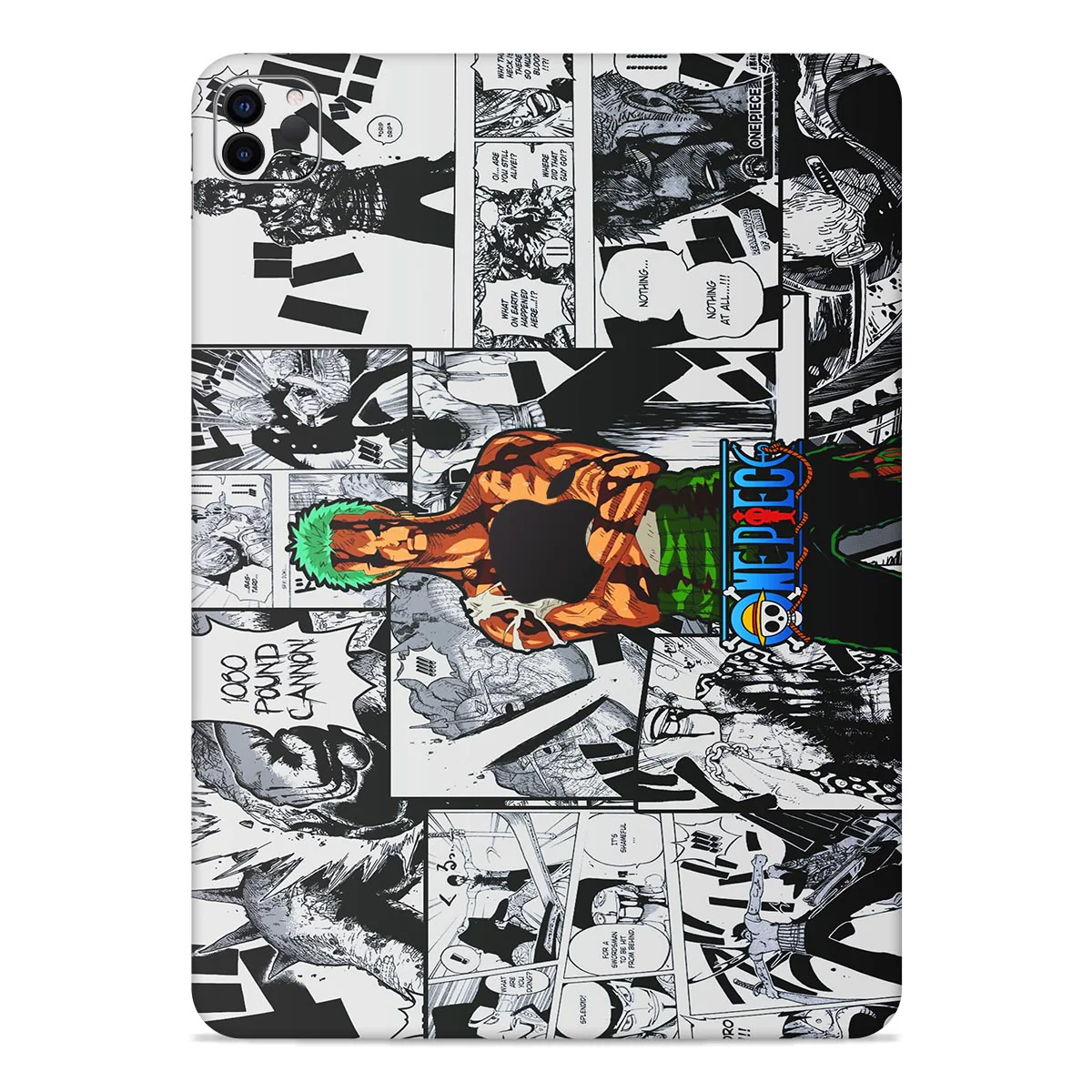 Roronoa Zoro Comic Art Ipad Skin