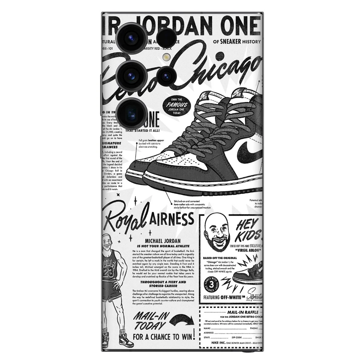 Royal Airness Mobile Skin