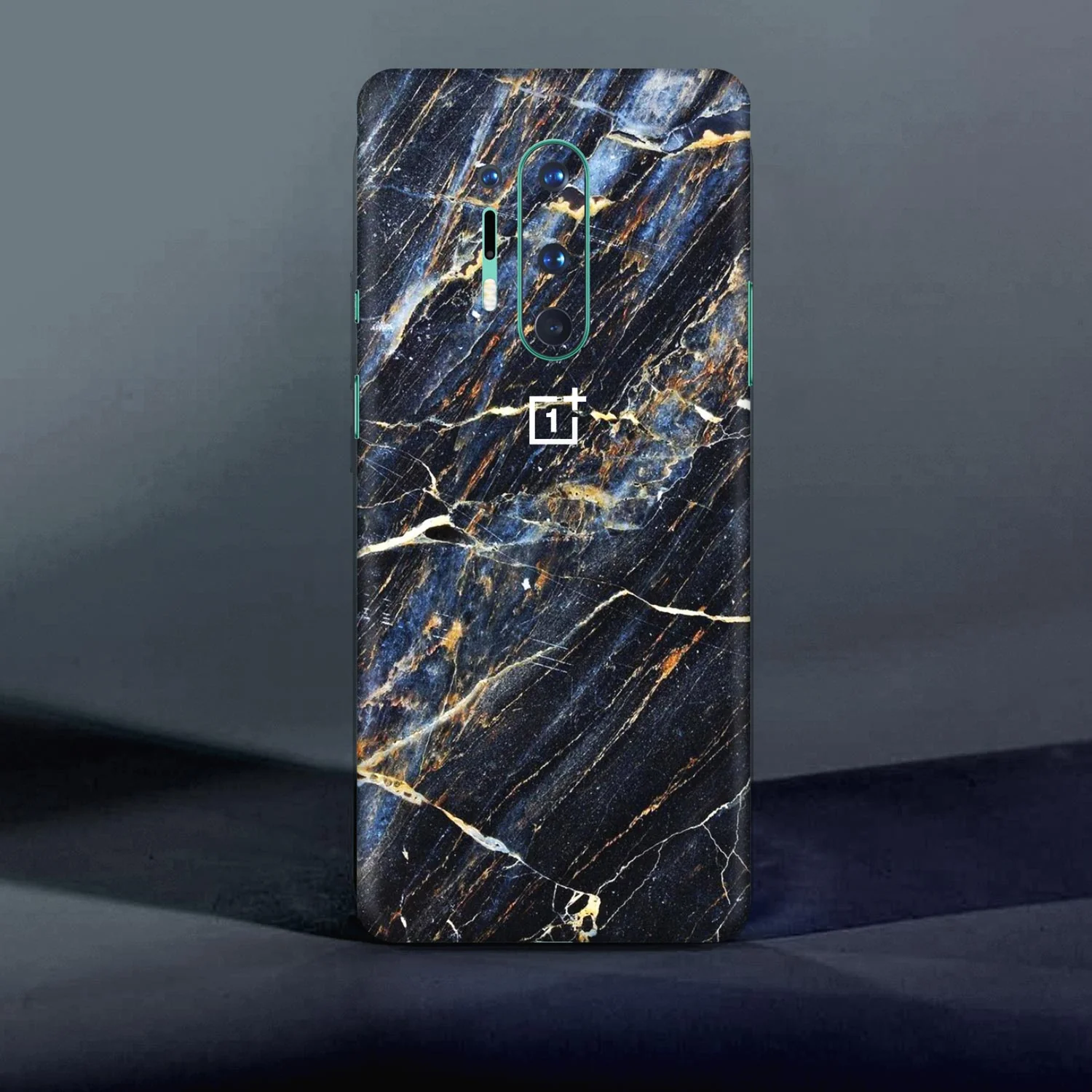 Royal Blue Marble Mobile Skin