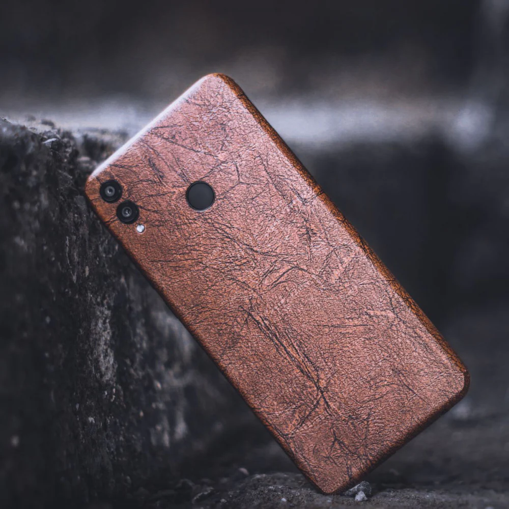 Rugged Leather Mobile Skin - Image 2
