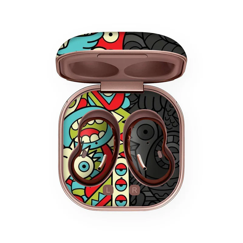 Multi Abstract Skin For Samsung Buds Live