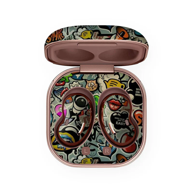 Vocalize Abstract Skin For Samsung Buds Live