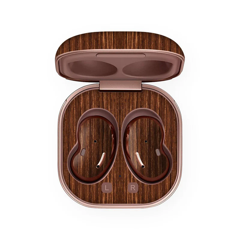 Wooden Skin For Samsung Buds Live
