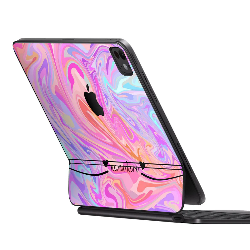 iPad Magic Keyboard Liquid Swrill Skin