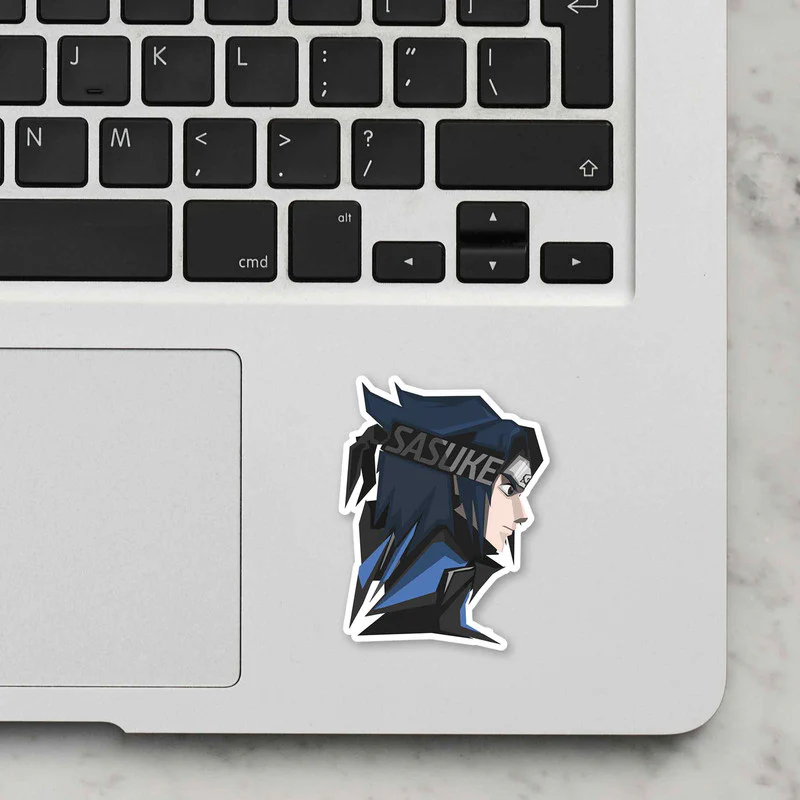 Uchiha Laptop Sticker - Image 2