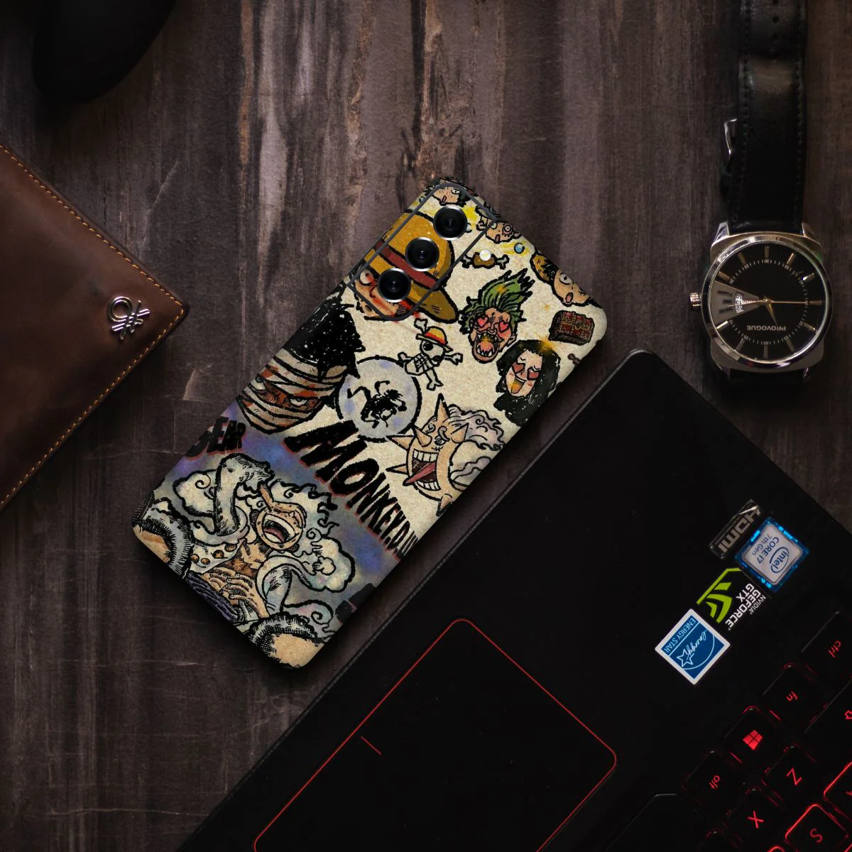 Monkey D Mobile Skin