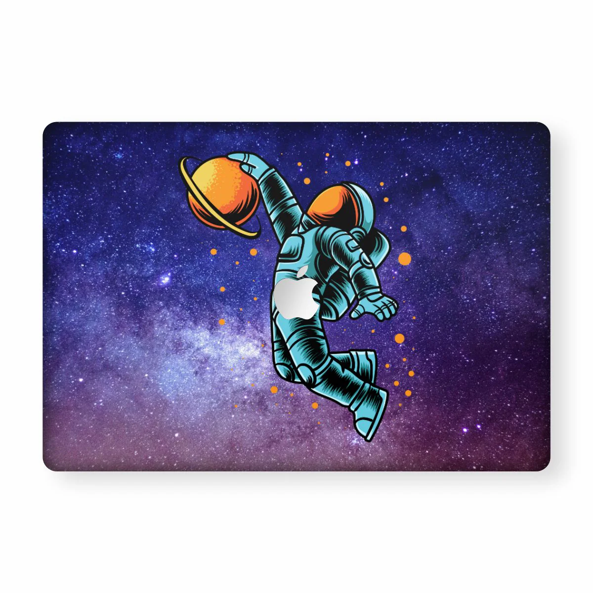 MacBook Saturn and The Astronaut Laptop Skin