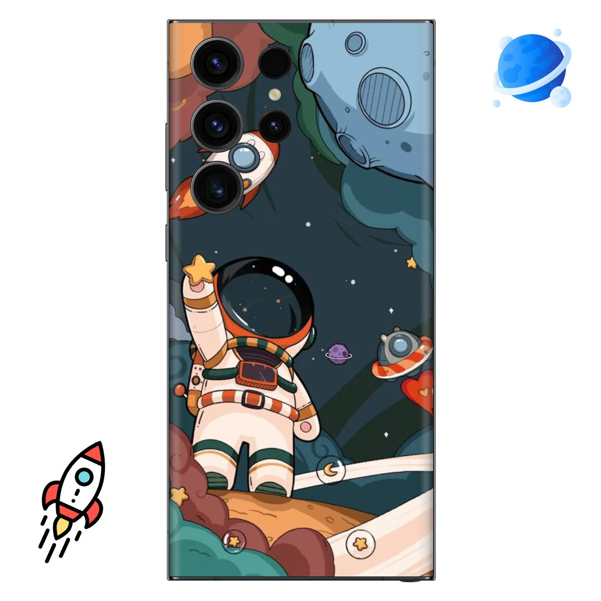 See, I am in space Mobile Skin