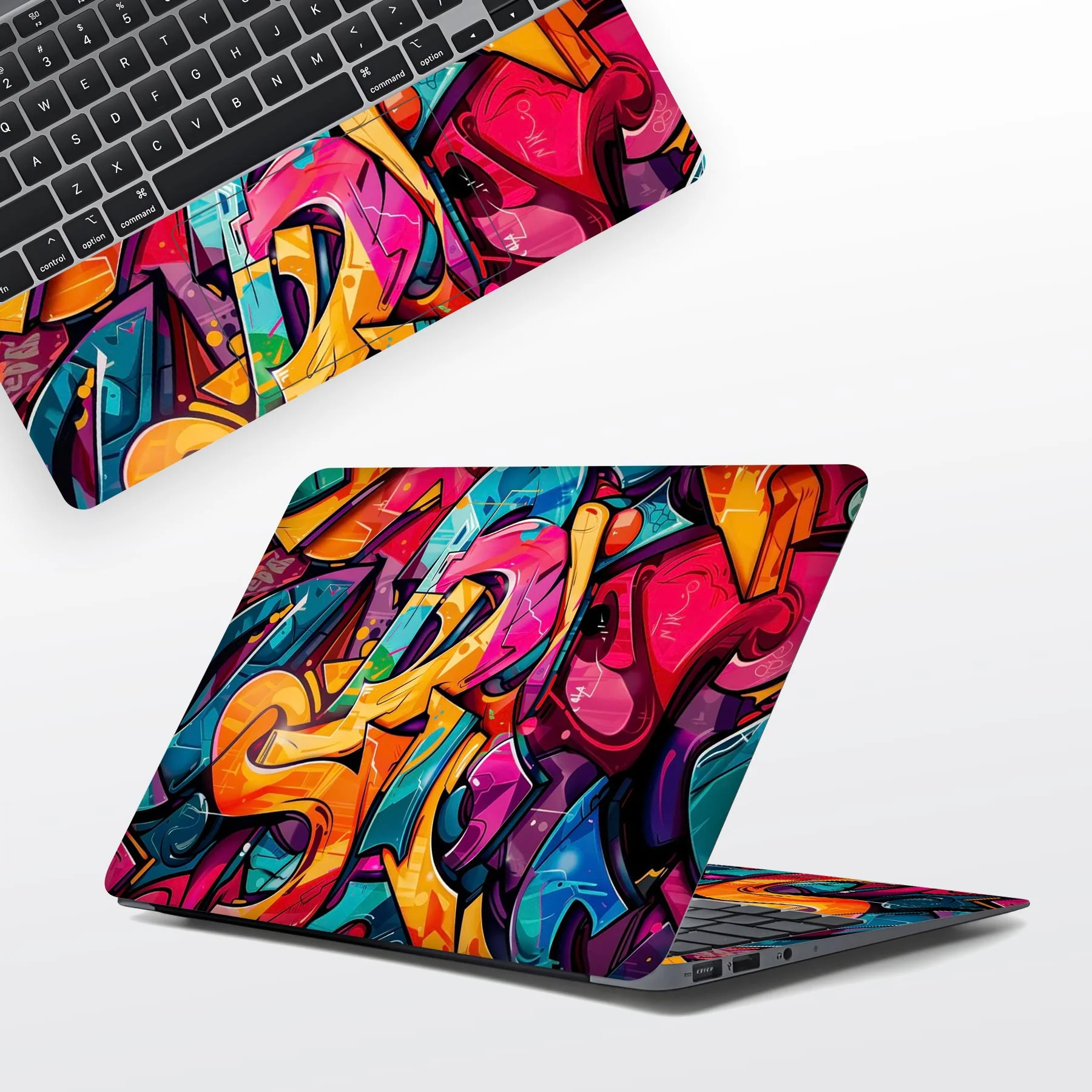 Shadow Grid Laptop Skins