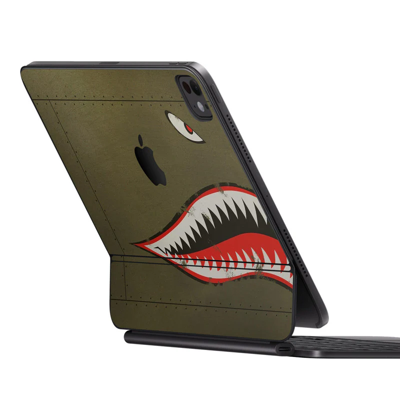 Shark Mouth Ipad Magic Keyboard Skin