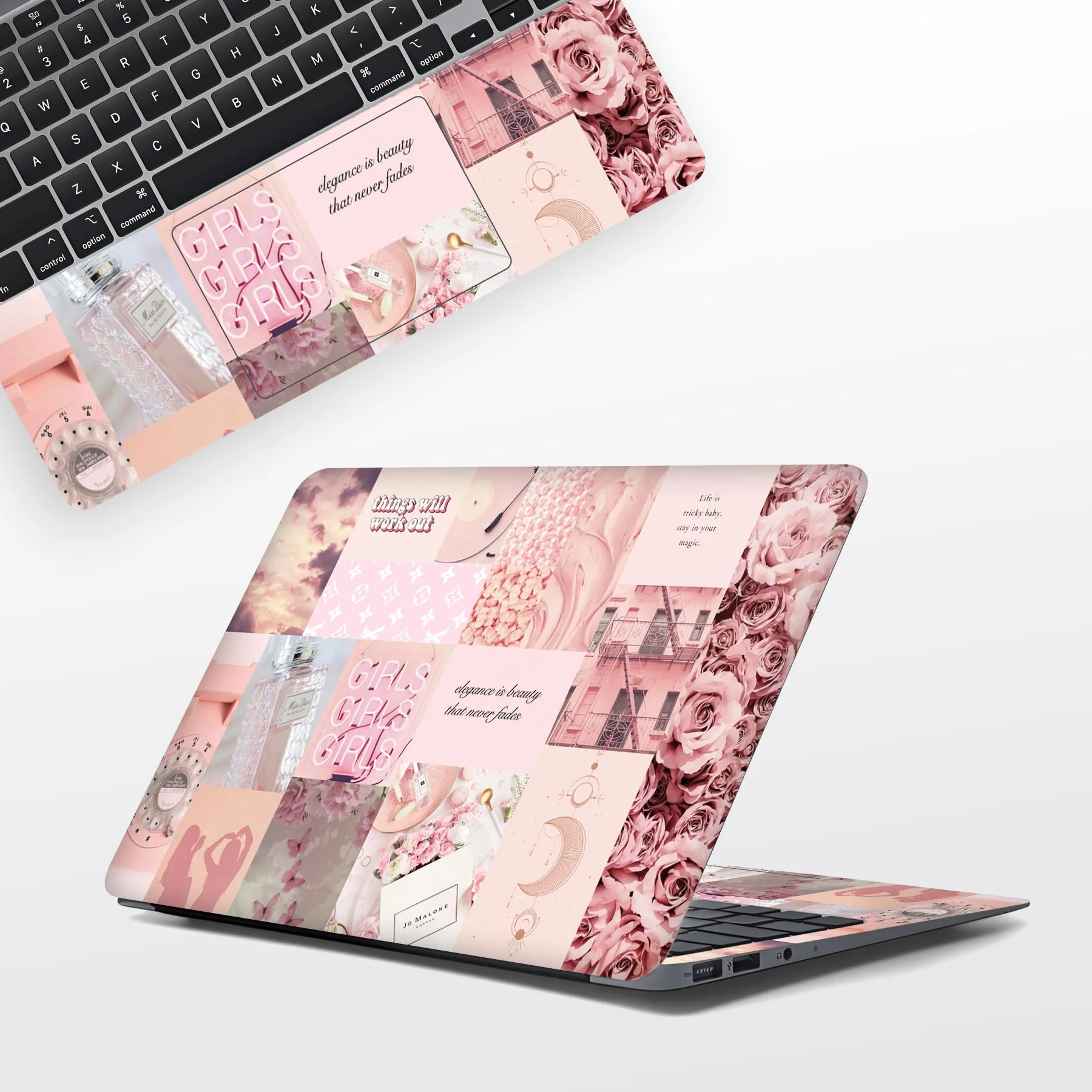 Beauty Never Fades Laptop Skin