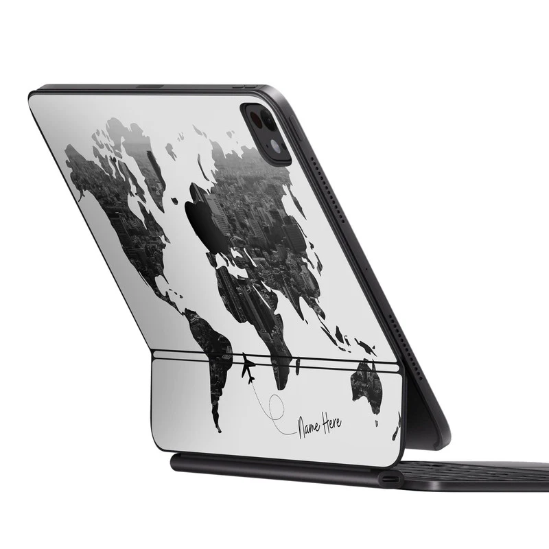 iPad Magic Keyboard All Over the World Skin