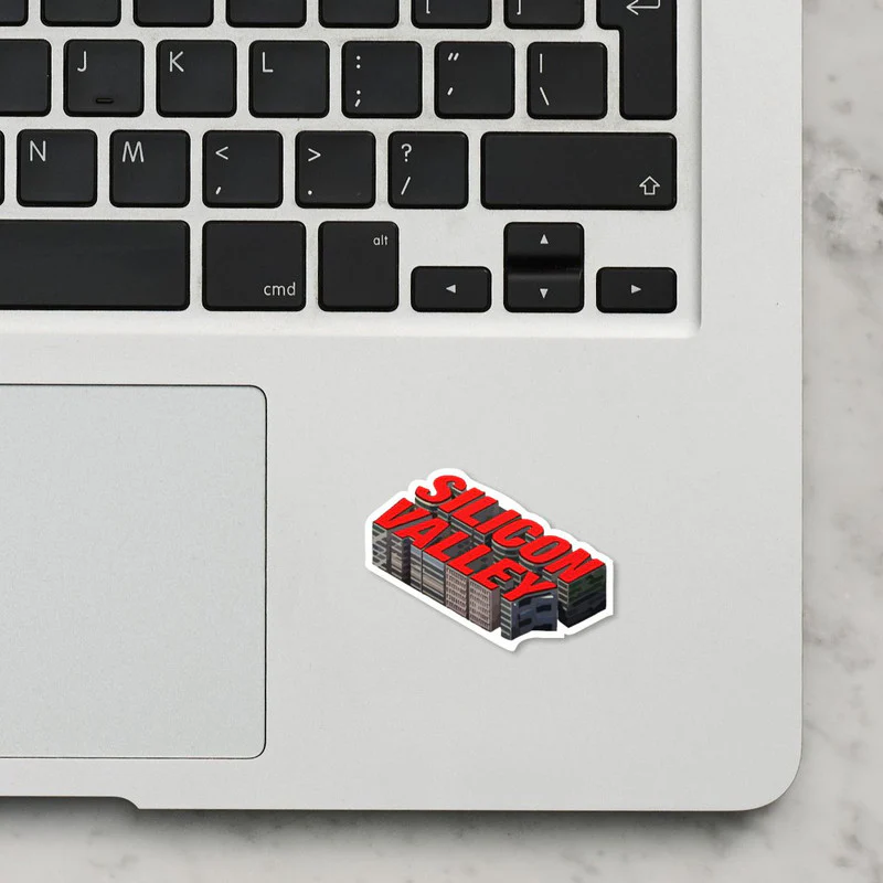 Silicon Valley Laptop Sticker - Image 2