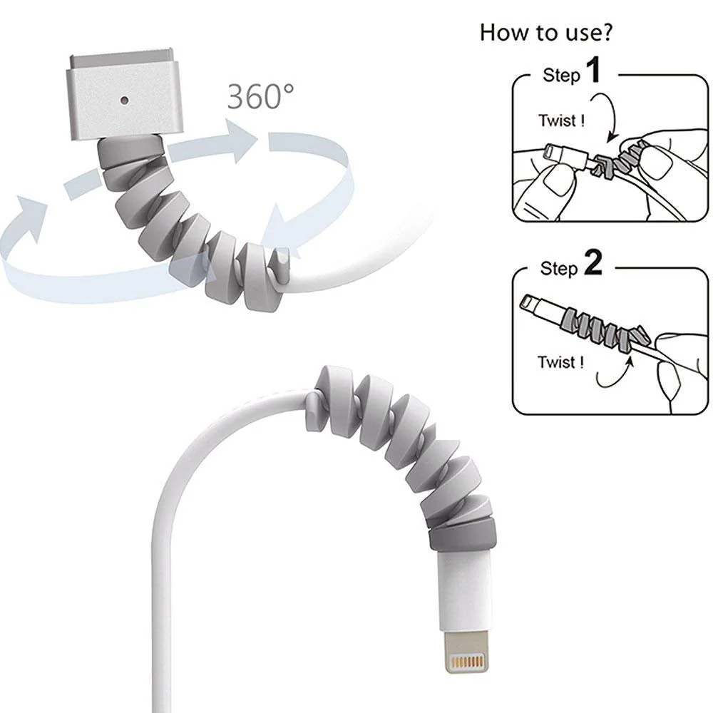 Silicone Cable Protector - Pack Of 4 - Jumbo - Image 4