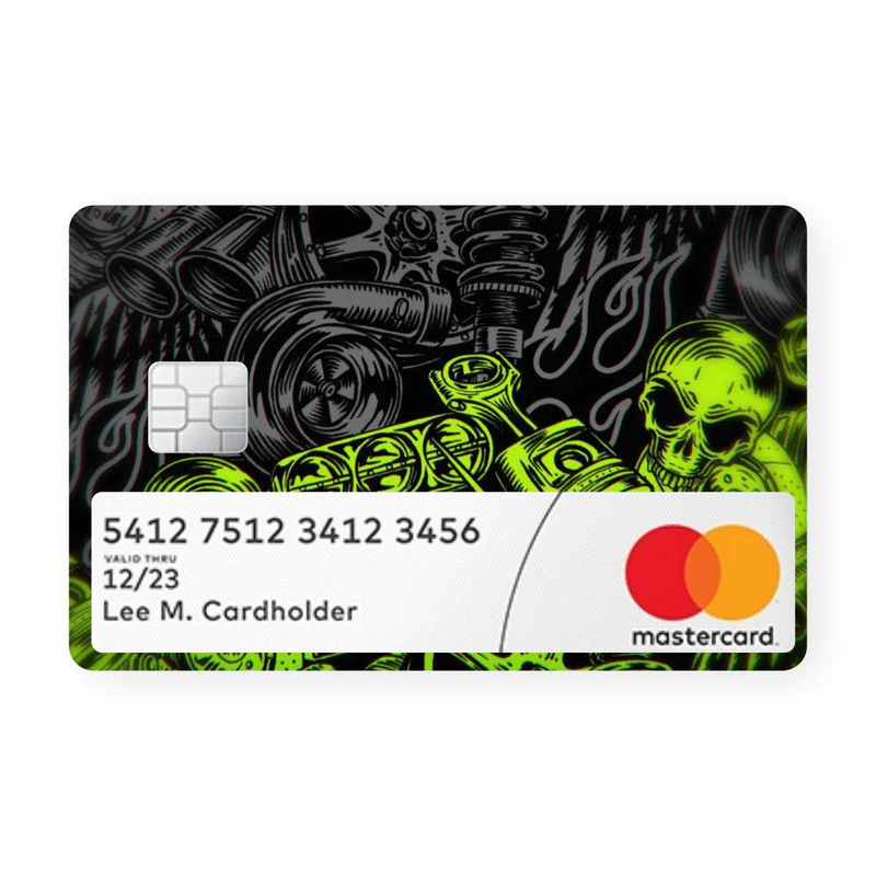 Skull Mech Card With Window - Image 2