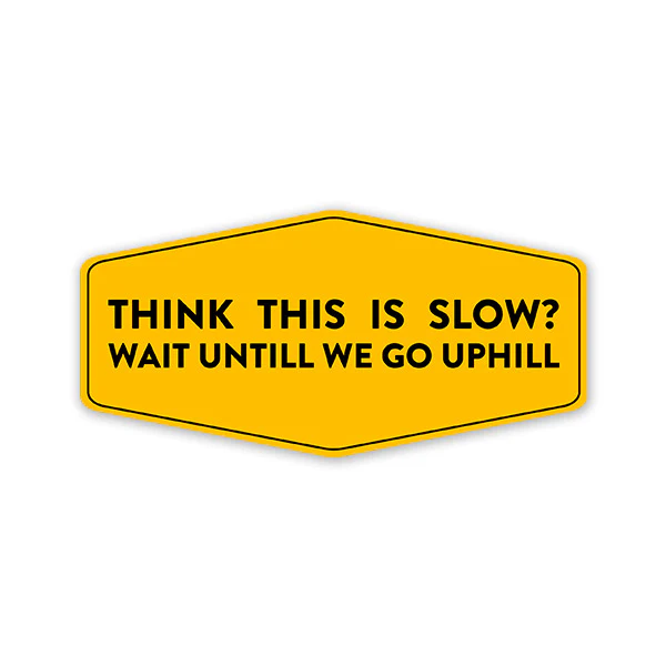 Slow Car Car Sticker - Image 2