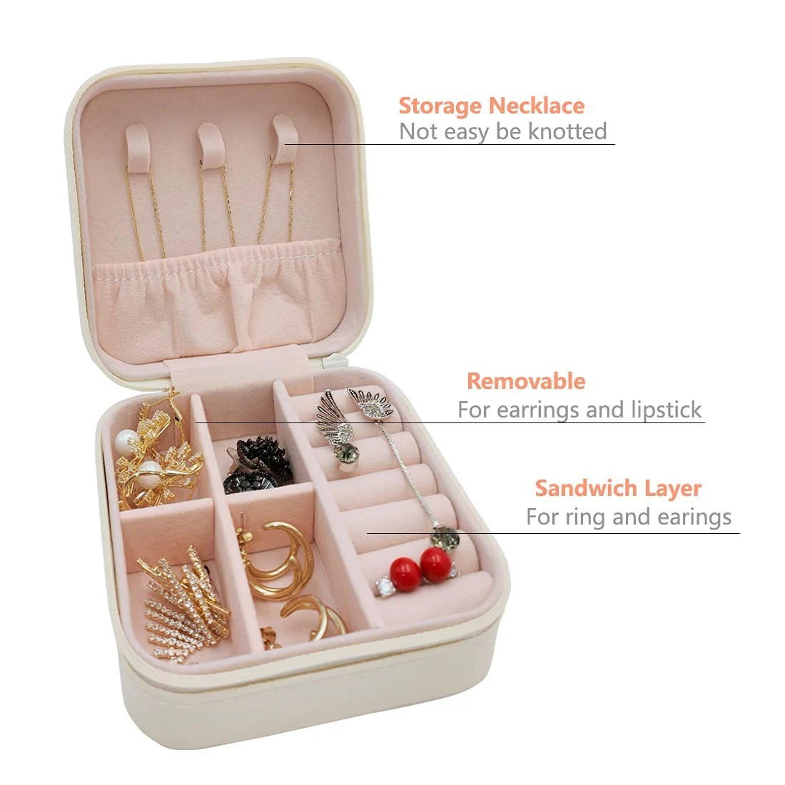 Small Jewellery Organizer Box - Image 4