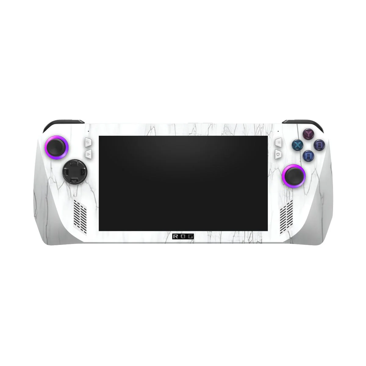 Snowy Marble Rog Ally Skin