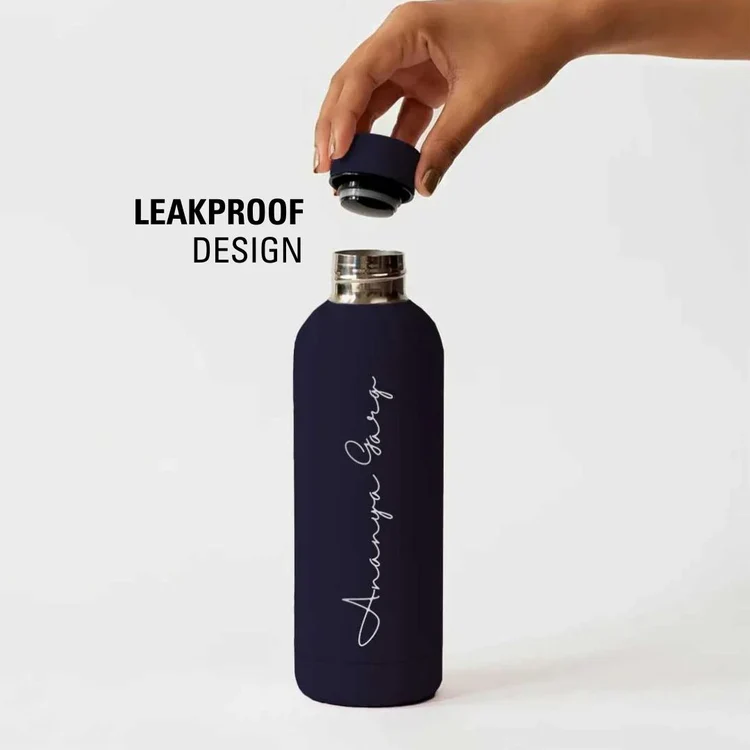 Soft Silicone Insulated Stainless Steel Vacuum Bottle - Image 3