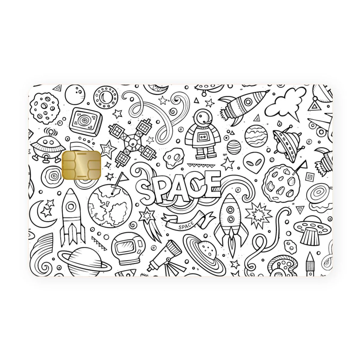 Space Art Card