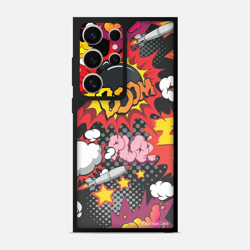 Boom 2 Abstract Bumper Mobile Cover