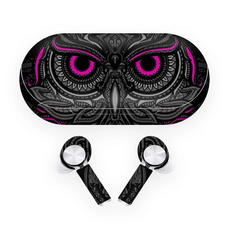 Classic Owl Pink OnePlus Buds Z Skin