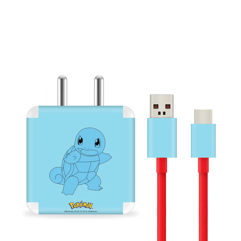 Squirtle Charger Skin - Official Pokémon Merch