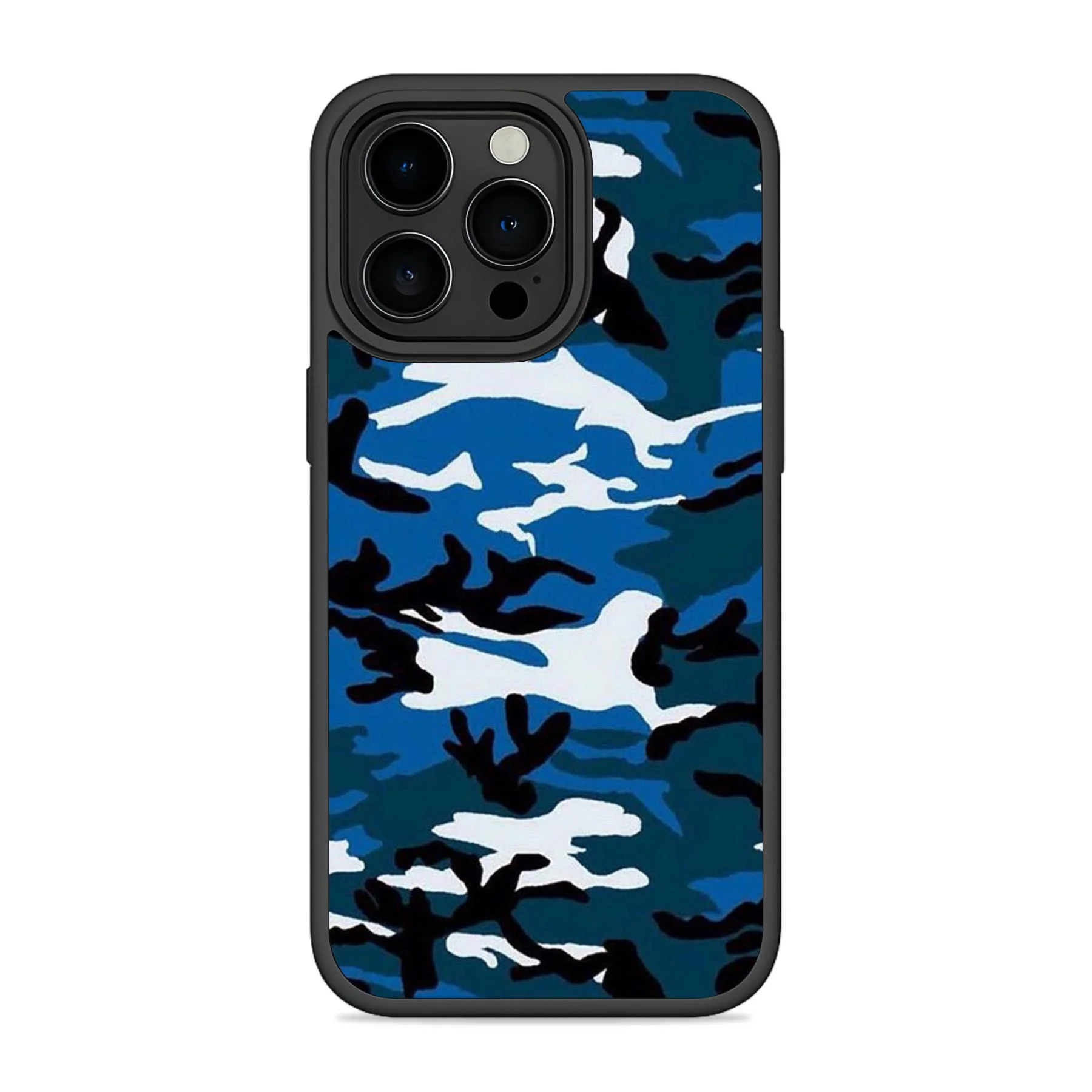 Dark Blue Camo Mobile Bumper Cover