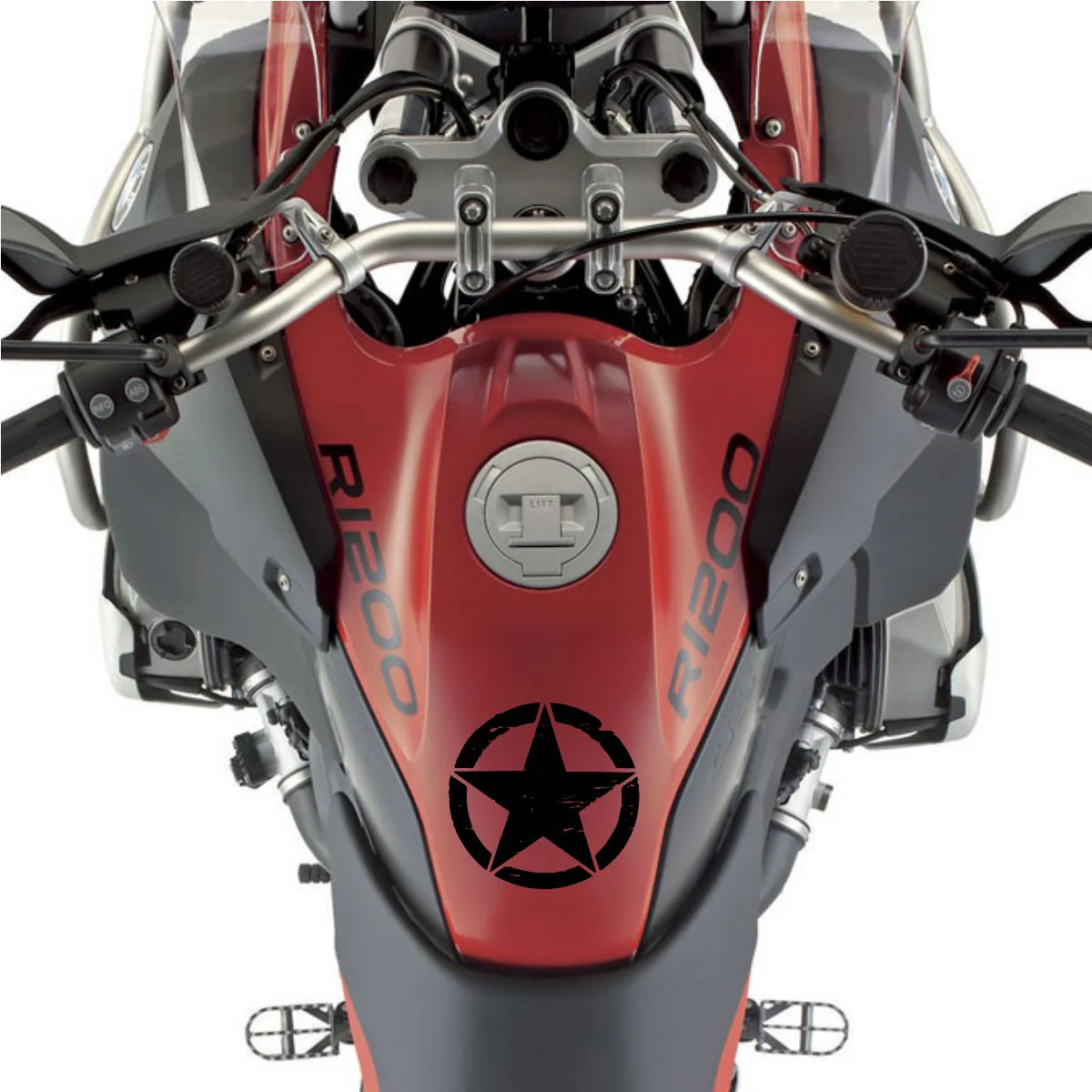Star Bike Fuel Tank Decal - WRAPCART X SSG