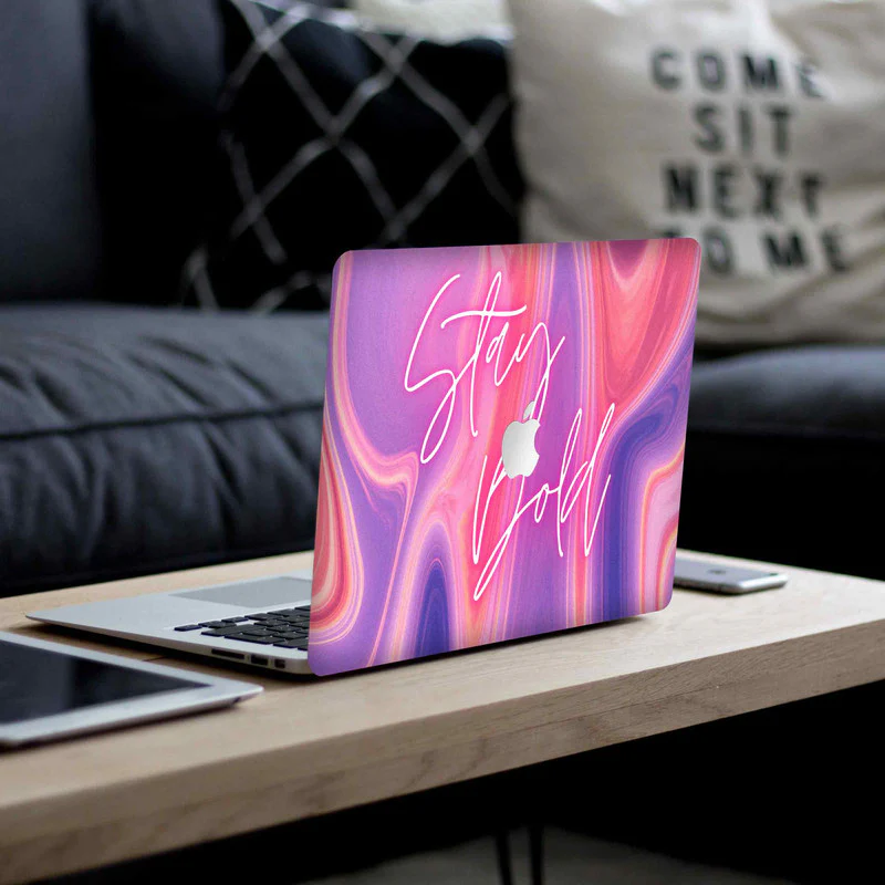 Macbook Stay Bold Laptop Skins - Image 4