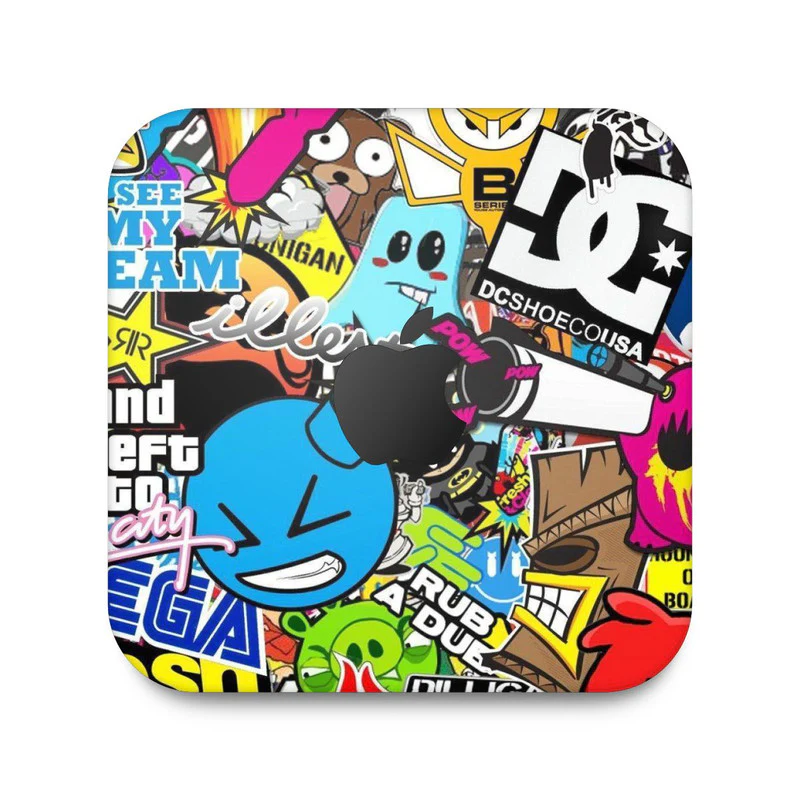 Sticker Bomb 1 Skin For Apple Mac Mini