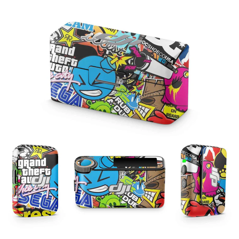 Sticker Bomb GT DJI Mic Skin