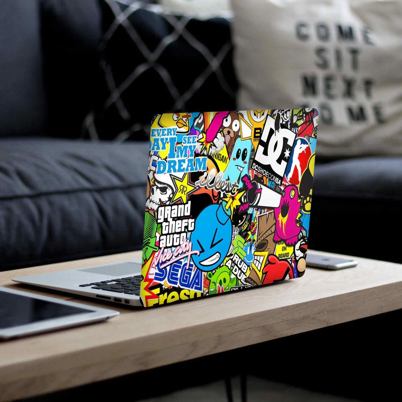Sticker Bomb Laptop Skins - Image 6