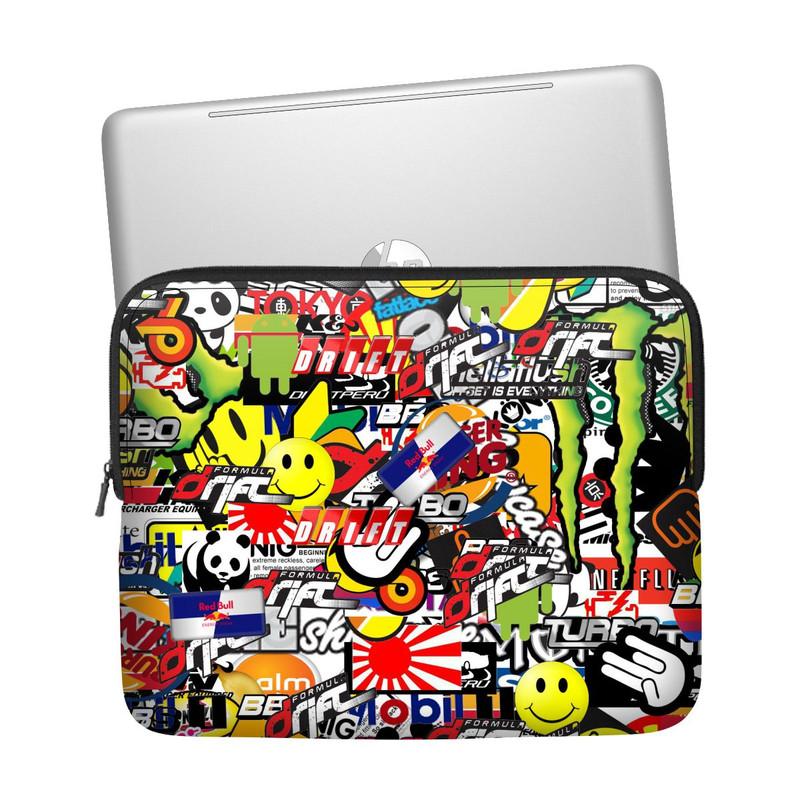 Sticker Bomb Laptop Sleeve - Image 3