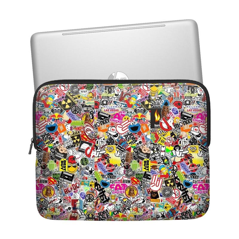 Sticker Bomb Laptop Sleeve - Image 4