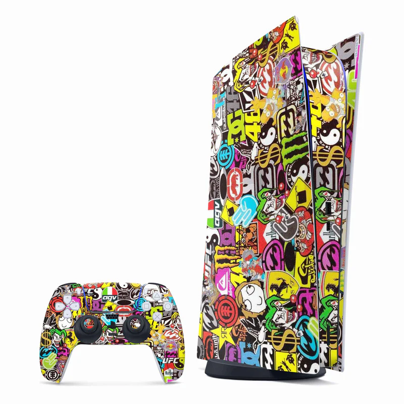 Sticker Bomb 2 PlayStation Skin