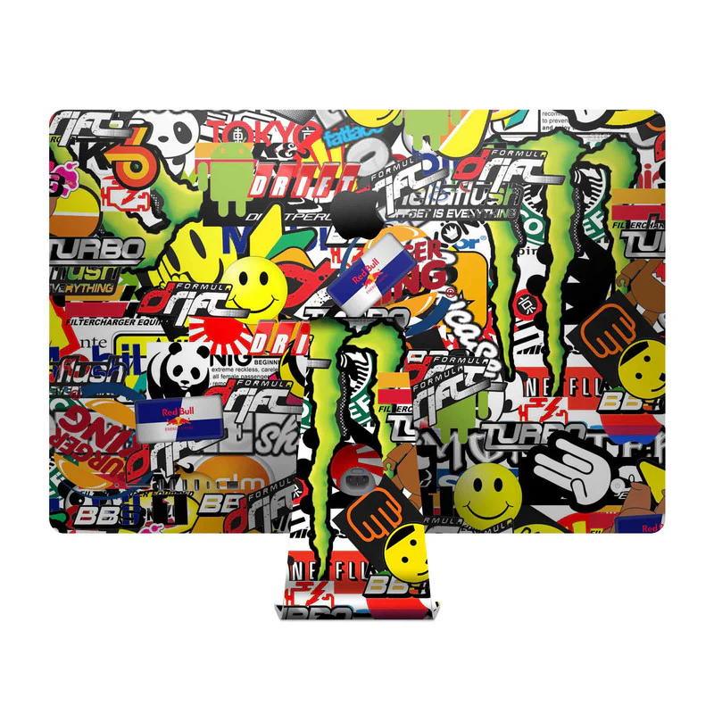 Sticker Bomb 3 Skin For Apple iMac - Image 2