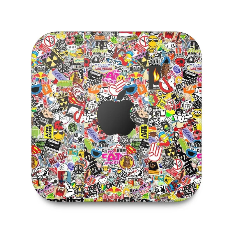 Sticker Bomb 4 Skin For Apple Mac Mini