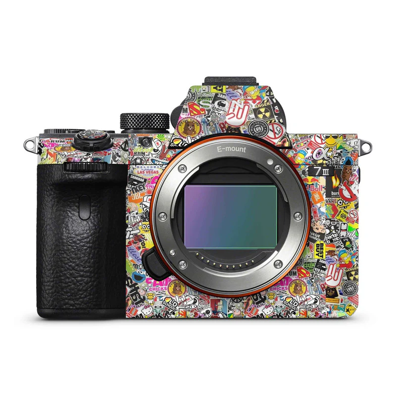 Patched Stickers Camera Skins
