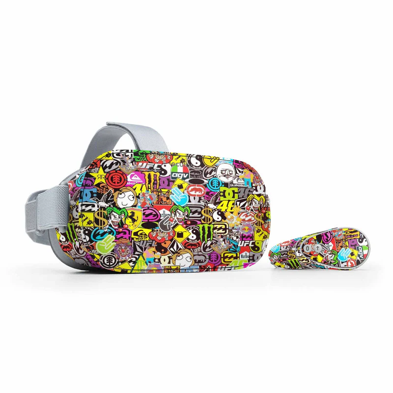 Sticker Bomb Skin For Meta Oculus Quest VR - Image 3
