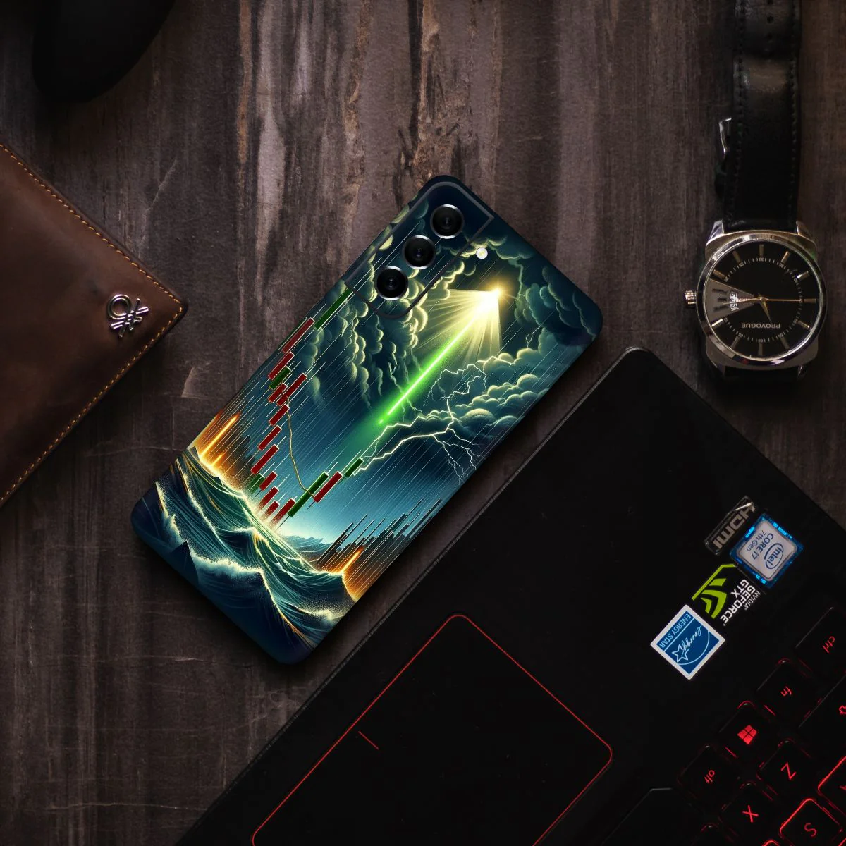 Stock Trading #3 Mobile Skin